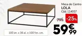 Conforama Mesa de centro lola oferta