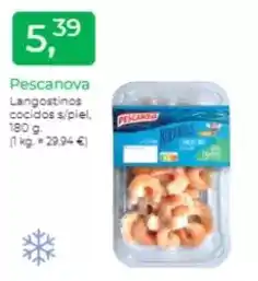 Supermercados Tu Super Pescanova - langostinos cocidos s/piel oferta