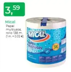 Supermercados Tu Super Mical - papel multiusos, rollo oferta