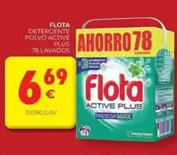 CashDiplo Flota - detergente polvo active plus oferta