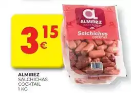 CashDiplo Almirez - salchichas cocktail oferta