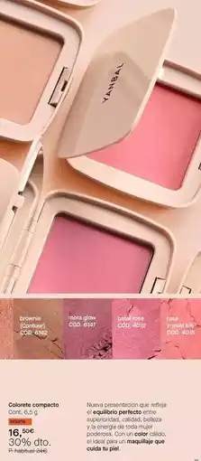 Yanbal Yanbal - colorete compacto oferta
