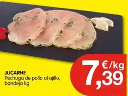 CashDiplo Jucarne - pechuga de pollo al ajillo oferta