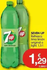 CashDiplo 7up - up seven refresco lima limon original o light oferta