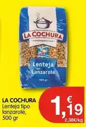 CashDiplo La cochura - lenteja tipo lanzarote oferta