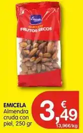 CashDiplo Emicela - almendra cruda con piel oferta