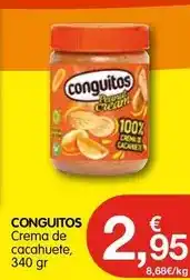 CashDiplo Conguitos - crema de cacahuete oferta