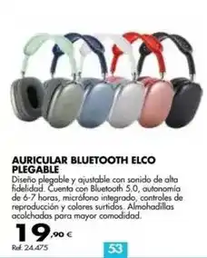 Coferdroza Elco - auricular bluetooth plegable oferta