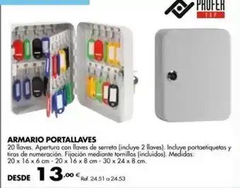 Coferdroza Armario portallaves oferta