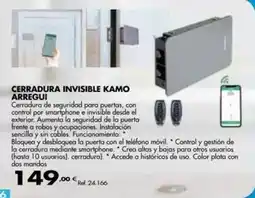Coferdroza Arregui - cerradura invisible kamo oferta