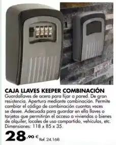 Coferdroza Keeper - caja llaves combinacion oferta