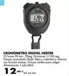 Coferdroza Herter - cronometro digital oferta