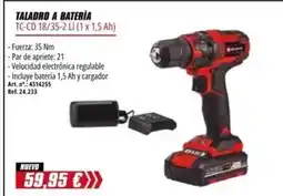 Coferdroza Taladro a bateria oferta