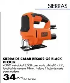 Coferdroza Black & decker - sierra de calar bes602-qs oferta