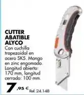 Coferdroza Cutter abatible alyco oferta