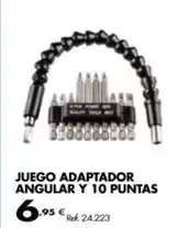 Coferdroza Juego adaptador angular y 10 puntas oferta