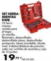 Coferdroza Kwb - set herramientas oferta