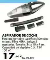 Coferdroza Aspirador de coche oferta
