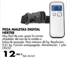 Coferdroza Herter - pesa maletas digital oferta