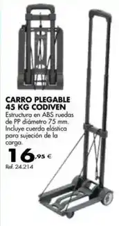 Coferdroza Carro plegable 45 kg codiven oferta
