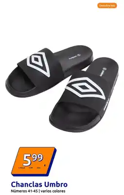 Action Chanclas Umbro oferta