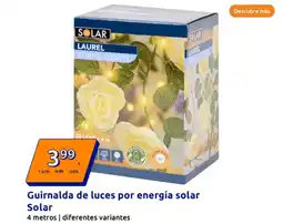 Action SOLAR Guirnalda de luces por energía oferta