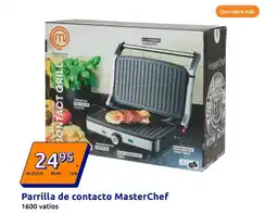 Action MASTERCHEF Parrilla de contacto oferta