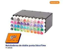 Action Rotuladores de doble punta Déco Time oferta