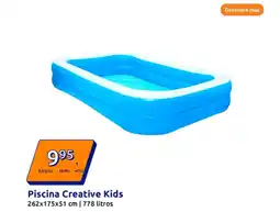 Action Piscina Creative Kids 262x175x51 cm oferta