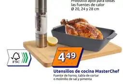 Action MASTERCHEF Utensilios de cocina oferta