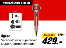 MediaMarkt Dyson - secador supersonic, edicion limitada oferta