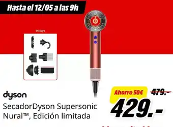 MediaMarkt Dyson - secador supersonic, edicion limitada oferta