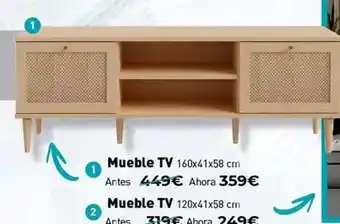 Mubak Mueble tv oferta
