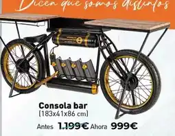 Mubak Consola bar oferta