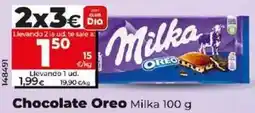 Dia Milka - chocolate oreo 100 g oferta