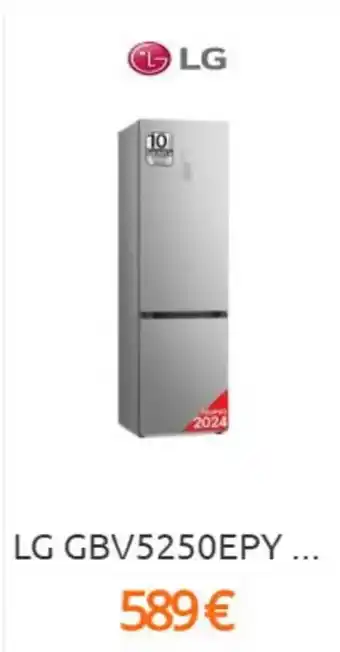 Eureka Electrodomésticos Lg - gbv5250epy oferta