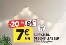 Centrakor Guirnalda 10 bombillas led oferta