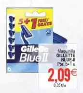 Plenus Supermercados Gillette - maquinilla blue-ii oferta