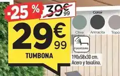 Centrakor Tumbona oferta