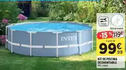 Centrakor Intex - kit de piscina desmontable oferta