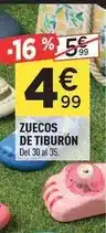 Centrakor Zuecos de tiburon oferta