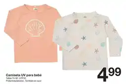 Zeeman Camiseta uv para bebe oferta