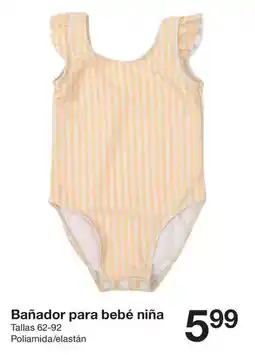 Zeeman Banador para bebé nina oferta