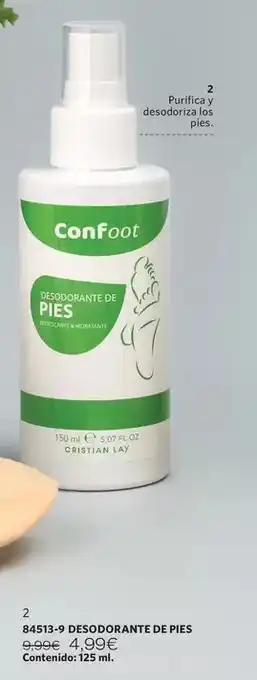 Cristian Lay Cristian lay - desodorante de pies oferta