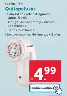 Lidl Silvercrest - quitapelusas oferta