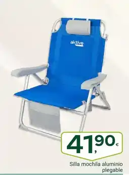 Supermercados Dani Silla mochila aluminio plegable oferta