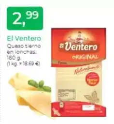 Supermercados Tu Super El ventero - queso tierno en lonchas oferta