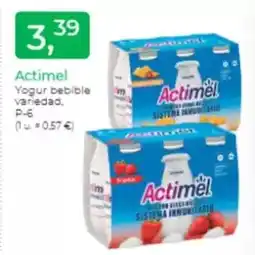 Supermercados Tu Super Actimel - yogur bebible oferta