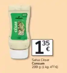 Consum Consum - salsa cèsar oferta