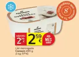 Consum Consum - llet merengada oferta